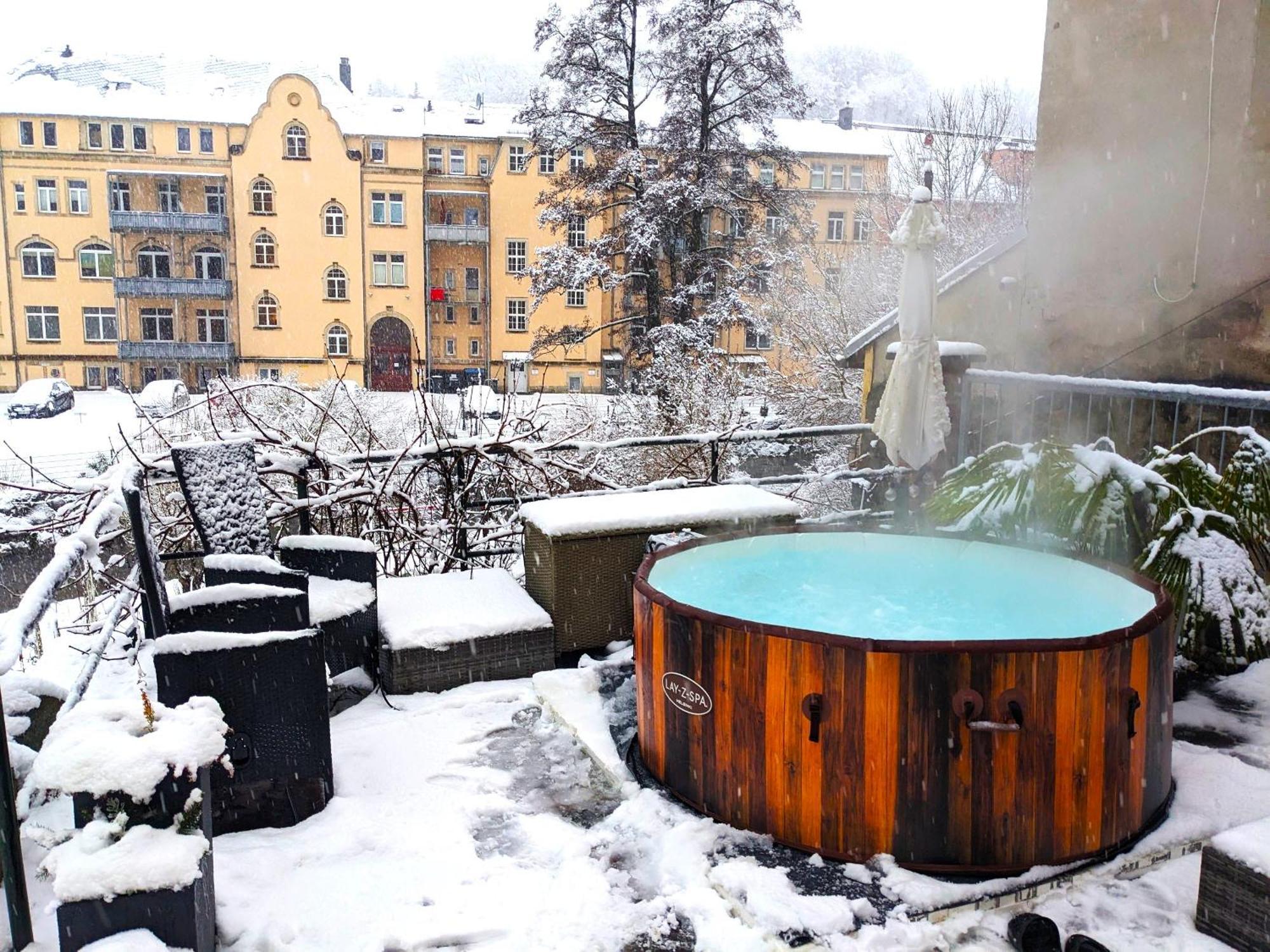 Zi1 - Urlaubsmagie - Erholung Mit Whirlpool & Sauna Sebnitz Buitenkant foto