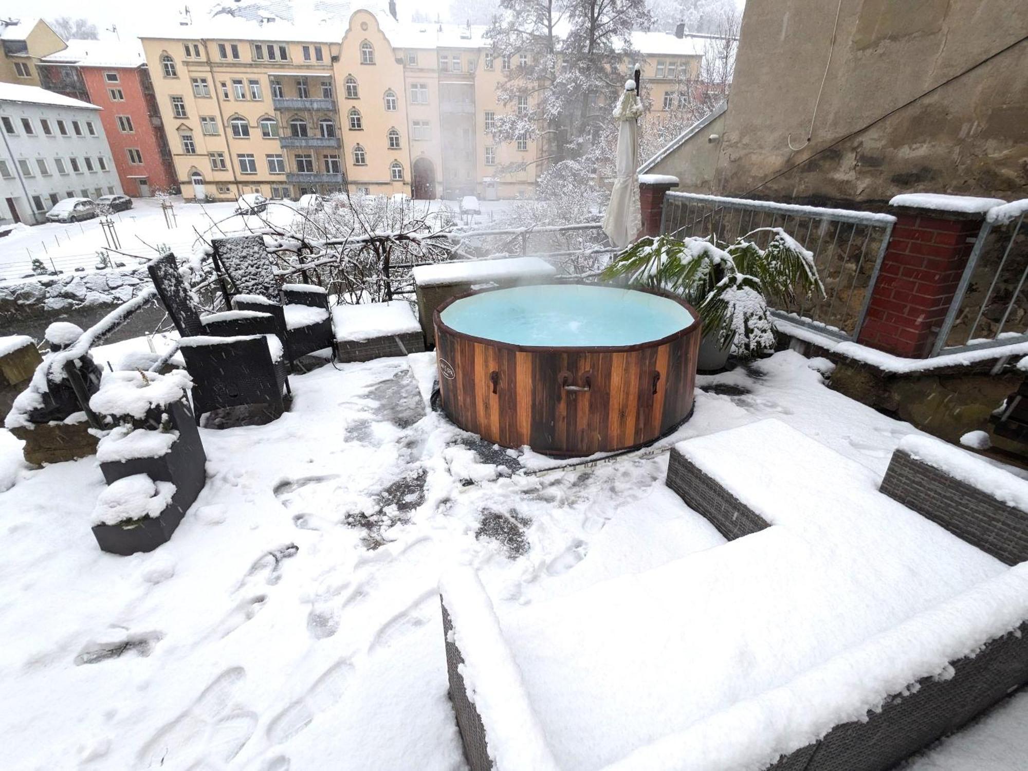 Zi1 - Urlaubsmagie - Erholung Mit Whirlpool & Sauna Sebnitz Buitenkant foto
