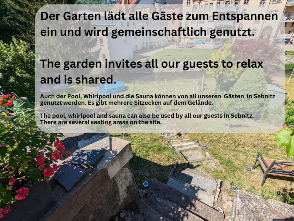 Zi1 - Urlaubsmagie - Erholung Mit Whirlpool & Sauna Sebnitz Buitenkant foto