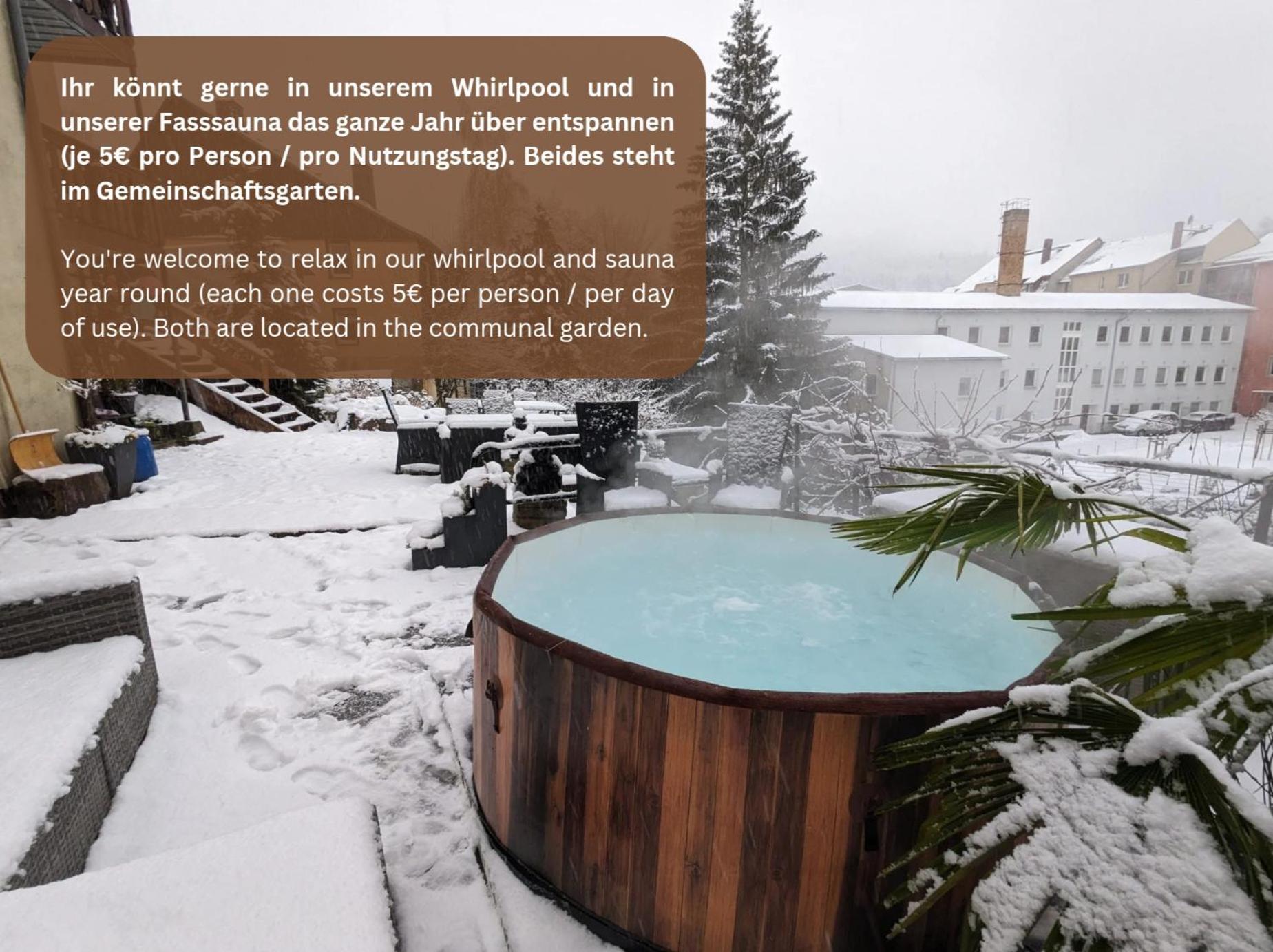 Zi1 - Urlaubsmagie - Erholung Mit Whirlpool & Sauna Sebnitz Buitenkant foto